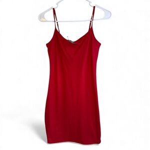 Express Vibrant Red Dress
